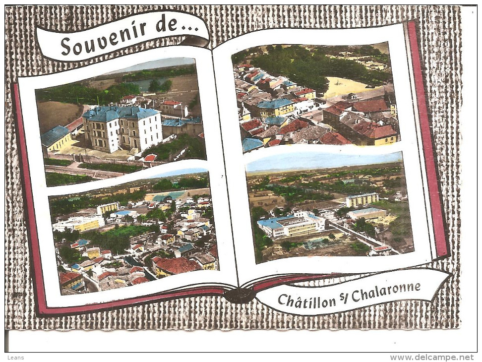 CHATILLON SUR CHALARONNE   Multivues , Forme Livre - Châtillon-sur-Chalaronne
