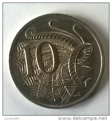 10 Cents 1974 - Elizabeth II - AUSTRALIE - - 10 Cents