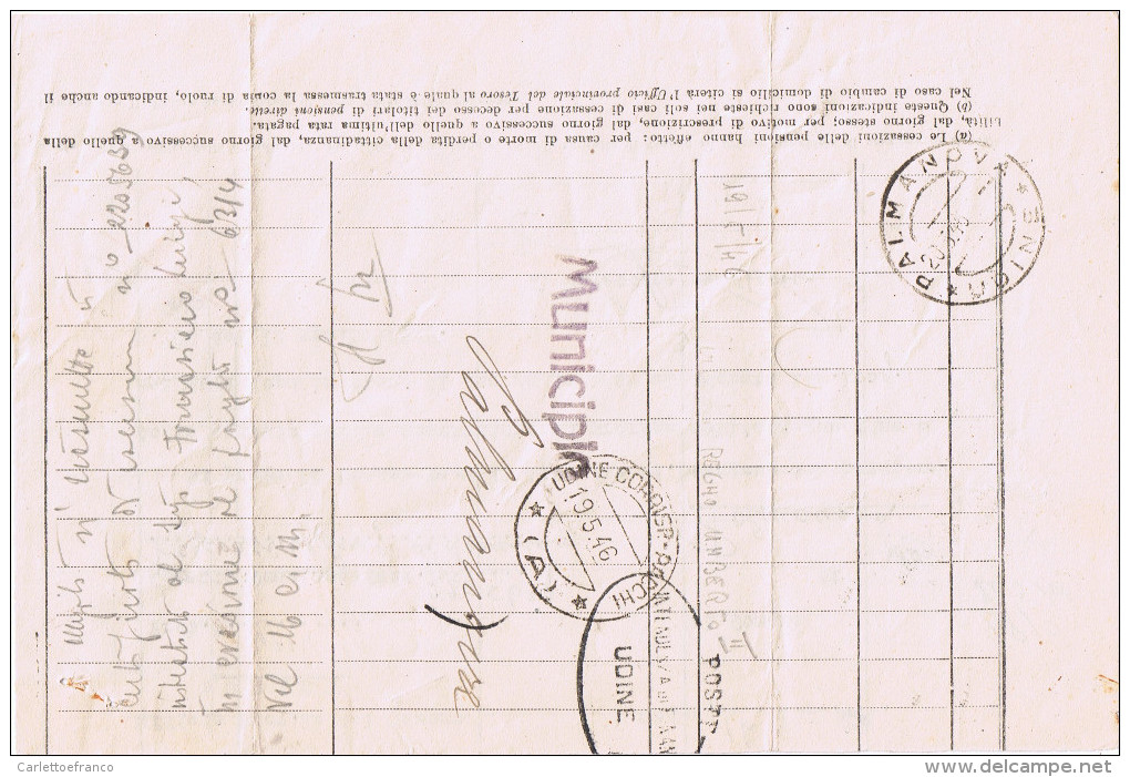 Raccolta di155 p.Viaggiati tra 9 Maggio e 13 Giugno 46-almeno uno per ogni giorno compreso- una decina di pezzi pregiati