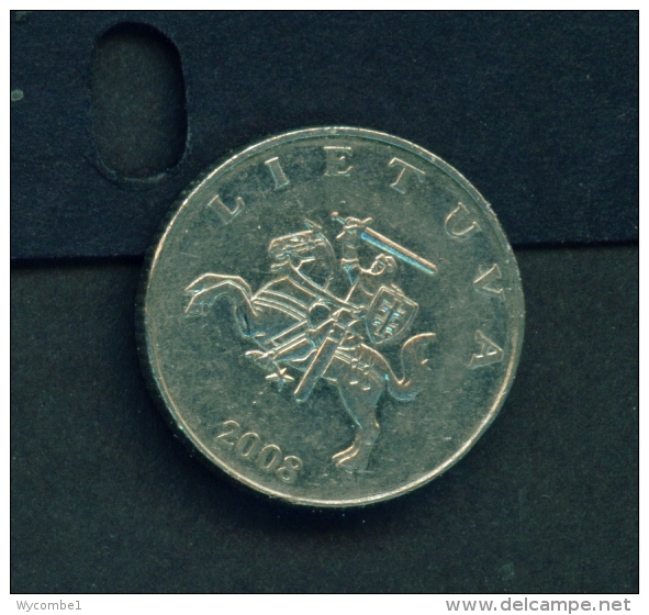LITHUANIA  -  2008  1l  Circulated Coin - Litauen