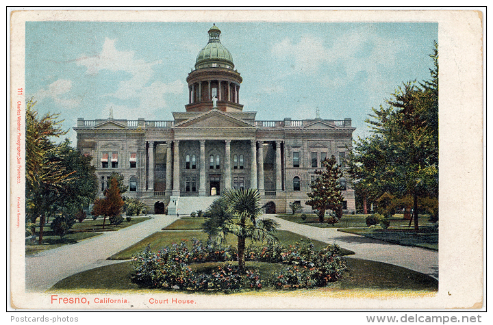 Fresno California  Court House - United States - Fresno