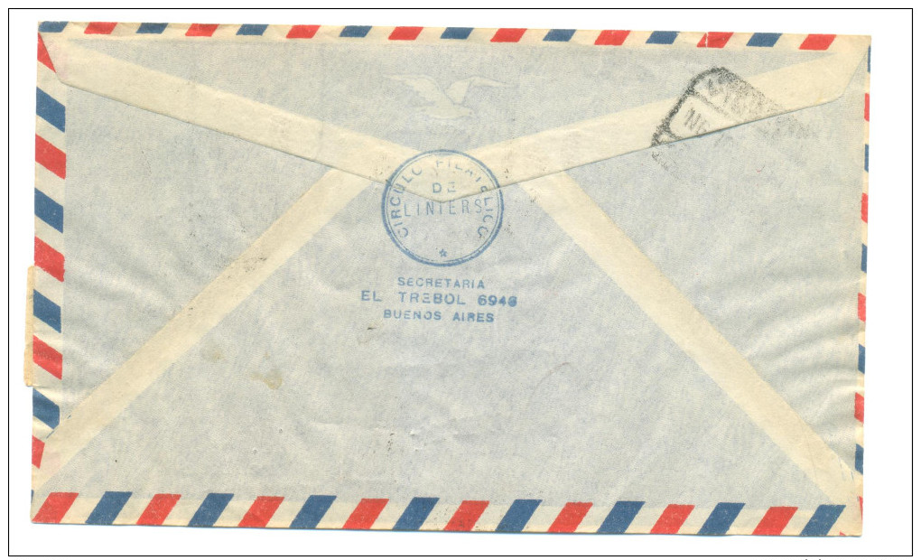 ARGENTINA 10.02.1951 REGISTERED 25 ANNIV. PLUS ULTRA FLIGHT - FROM BUENOS AIRES TO BARCELONA, SPAIN - Cartas & Documentos