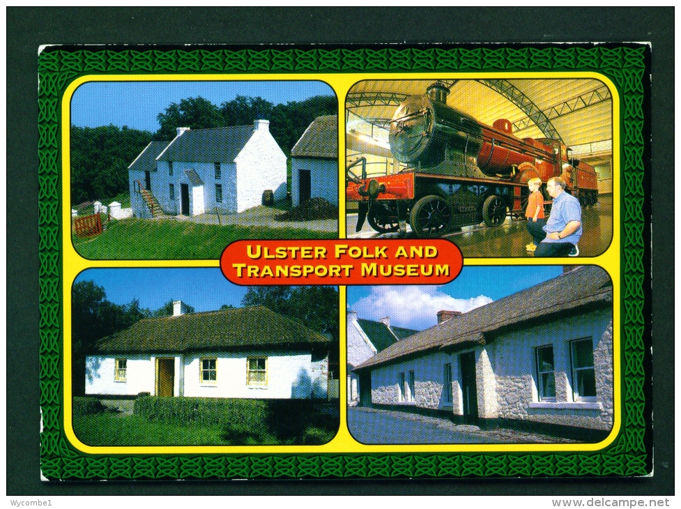 NORTHERN IRELAND  -  Holywood  Ulster Folk And Transport Museum  Multi View  Used Postcard As Scans - Down