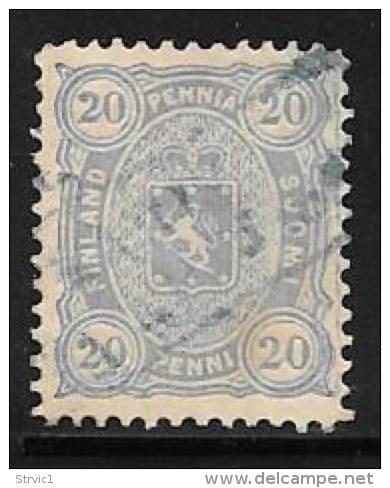 Finland, Scott # 28 Used Coat Of Arms, 1881 - Used Stamps