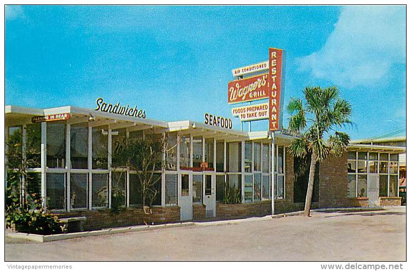 257483-Florida, Daytona Beach, Wagner´s Grill, John G Von By Dexter Press No 7743B - Daytona