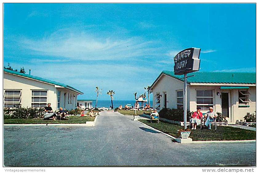 257499-Florida, Daytona Beach, Silver Surf Oceanfront Cottages, O´ Brien Color Studios By Dexter Press No 99132 - Daytona