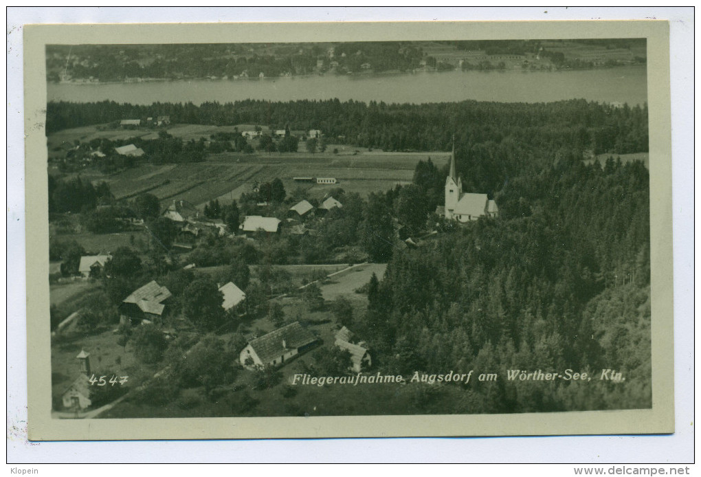 +++3213 Kärnten, Augsdorf Bei Velden, Flugaufnahme  +++ - Altri & Non Classificati