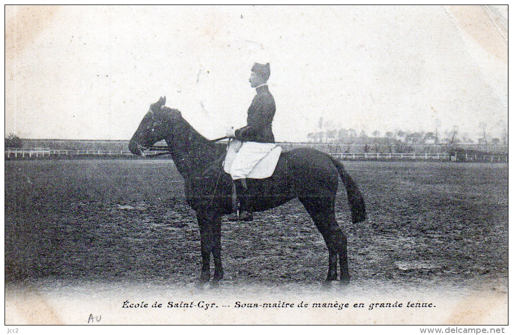 CHEVAUX -  St.Cyr -Sous Maitre De Manège - Chevaux