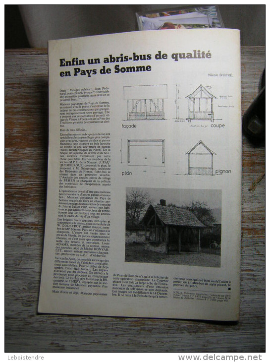 MAISONS PAYSANNES DE FRANCE  N° 80  1986  2e TRIMESTRE  21 E ANNEE    TOUT UN VILLAGE  AU TRAVAIL POUR FAIRE REVIVRE UNE - House & Decoration