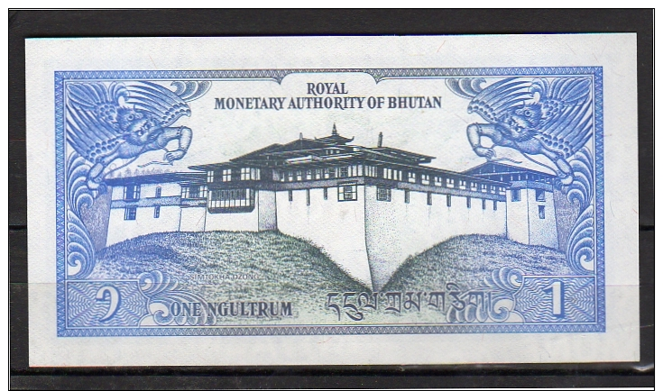 Original Banknote Unused And Unfolded Pristine Condition (bu7) - Bhoutan