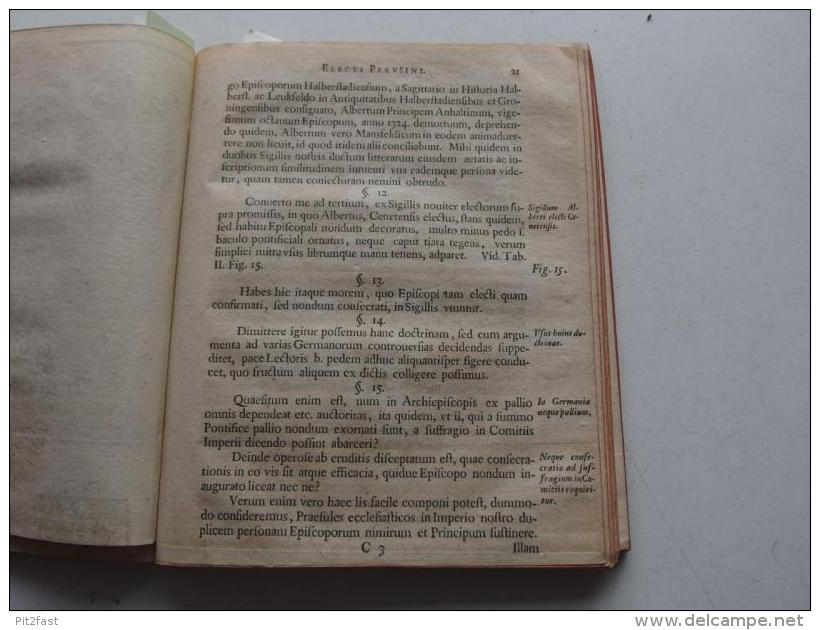 A. Glafey  Friedrich : Specimen Decadem Sigillorum Complexum ,1749 ,sehr RAR , Erstausgabe , Wappen , Siegel , Nürnberg - Original Editions
