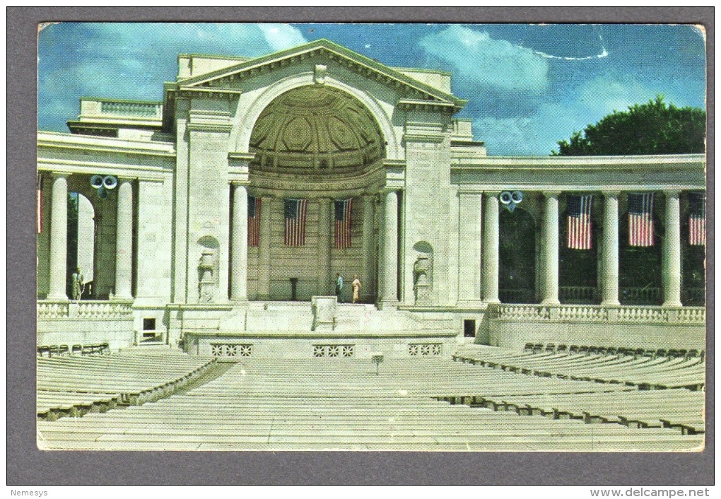 1964 ARLINGTON MEMORIAL AMPHITHEATRE FP V SEE 2 SCANS - Arlington