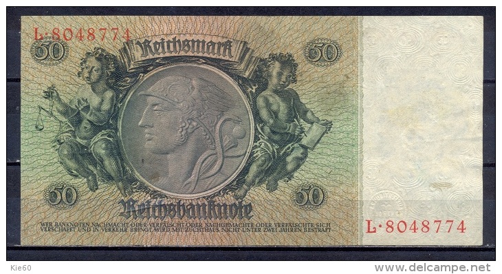 Germany - 1933- 50 Mark   M/L  -    ( VF ) .P-182a ...R 175a - 50 Reichsmark