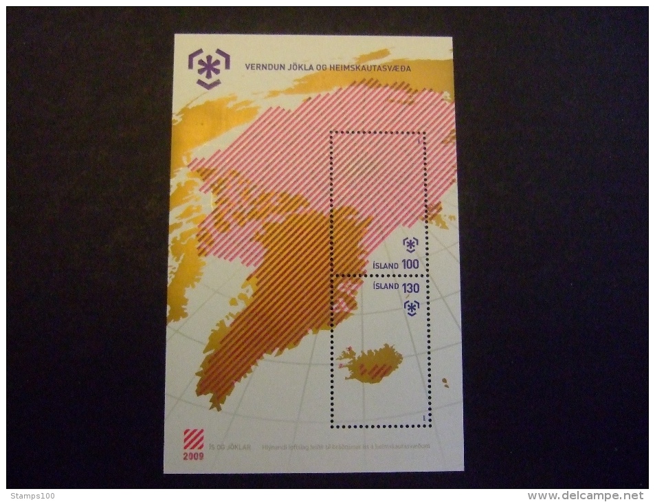 ICELAND 2009  POLAR YEAR  IPY International Polar Year 2009  MNH **  (0531-160) - Preservar Las Regiones Polares Y Glaciares