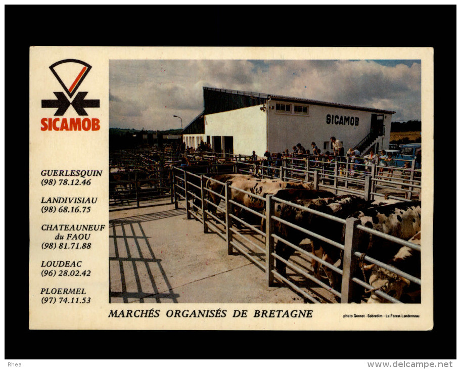 29 - GUERLESQUIN Ou Landivisiau Ou .... - SICAMOB - Marchés Organisés De Bretagne - Guerlesquin