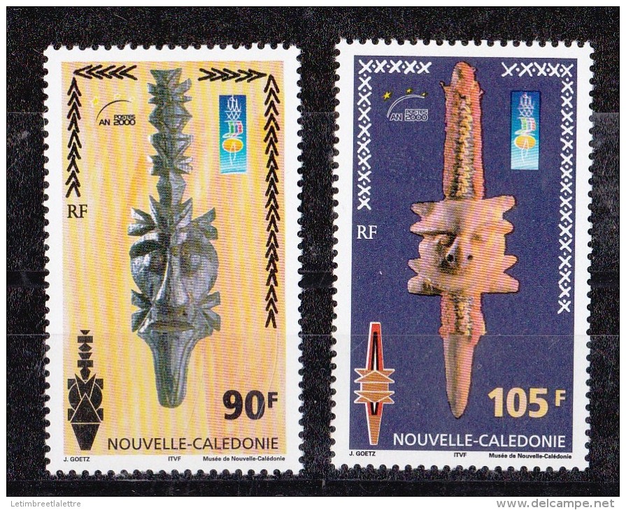 Nouvelles-Calédonie N°823 à 824** - Unused Stamps