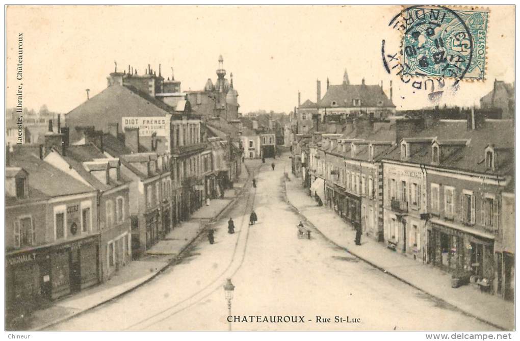 CHATEAUROUX RUE SAINT LUC - Chateauroux