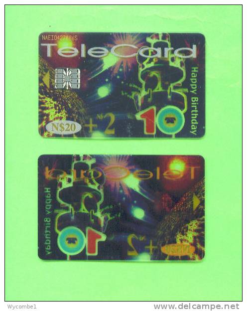 NAMIBIA - Chip Phonecard/Transparent - Namibia