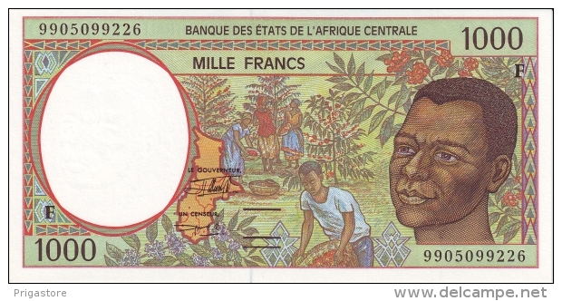 East African States - Afrique Centrale Centrafrique 1999 Billet 1000 Francs Pick 302 F Neuf 1er Choix UNC - Centrafricaine (République)