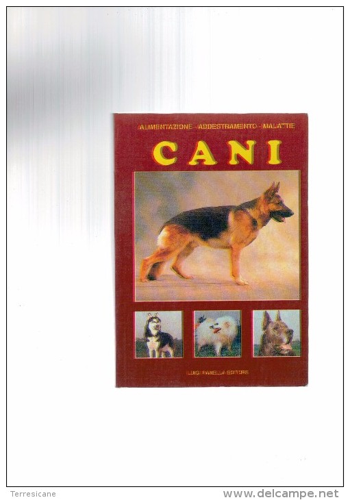 CANI MANUALE PRATICO DI EDUCAZIONE E ADDESTRAMENTO PANELLA EDITORE - Pets