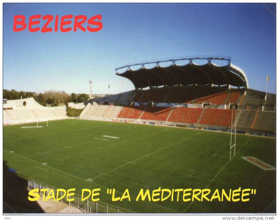 BEZIERS Stade "de La Méditerranée" (34) - Rugby