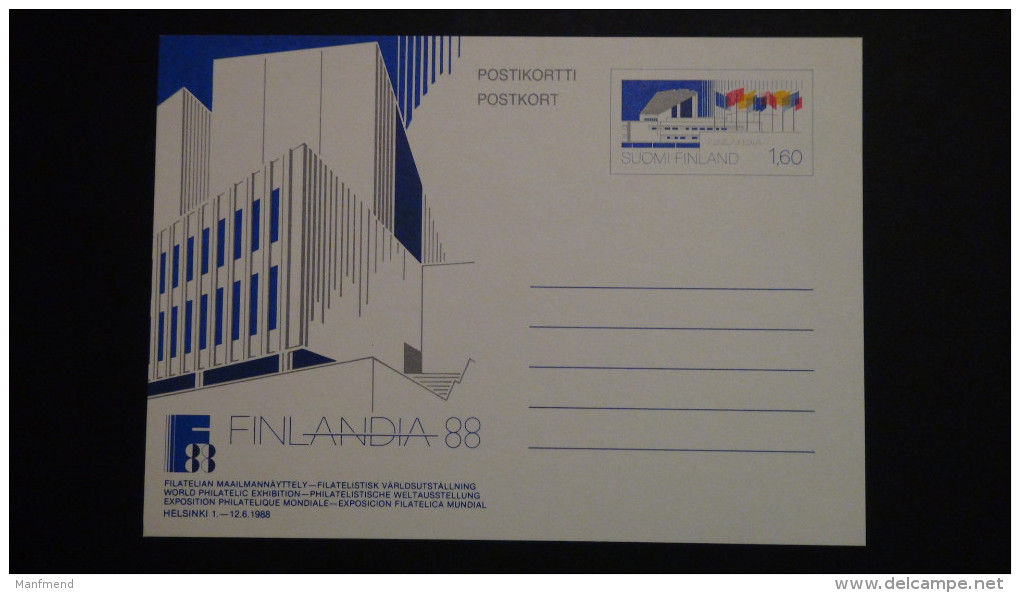 Finland - 1986 - Mi: P 157* - Postal Stationery - Look Scan - Entiers Postaux