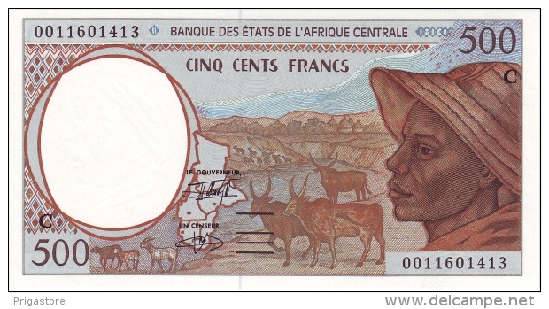 East African States - Afrique Centrale Congo 2000 Billet 500 Francs Pick 101 G Neuf UNC - Republic Of Congo (Congo-Brazzaville)