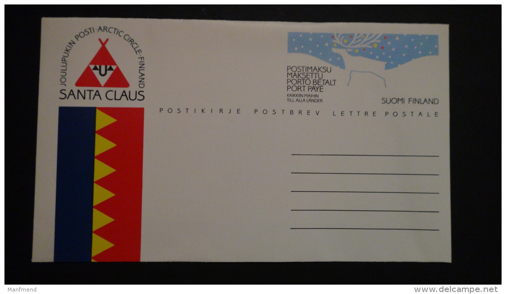 Finland - 1991 - Mi: F 5* - Postal Stationery - Look Scan - Entiers Postaux