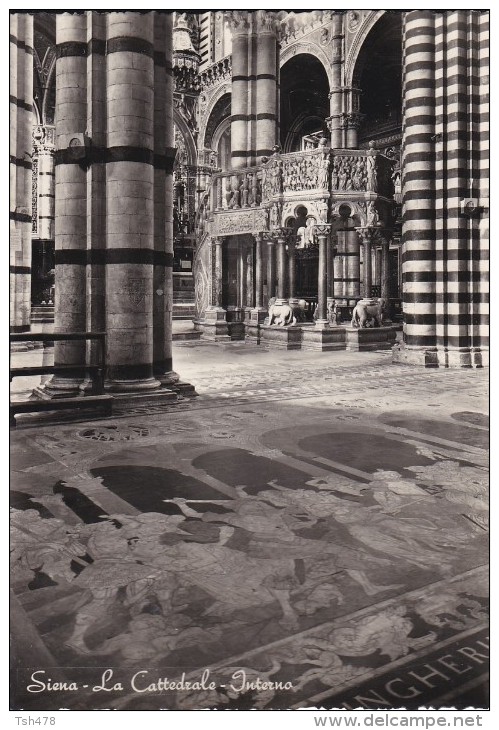 ITALIE----SIENA----la Cattedrale-interno---voir 2 Scans - Siena