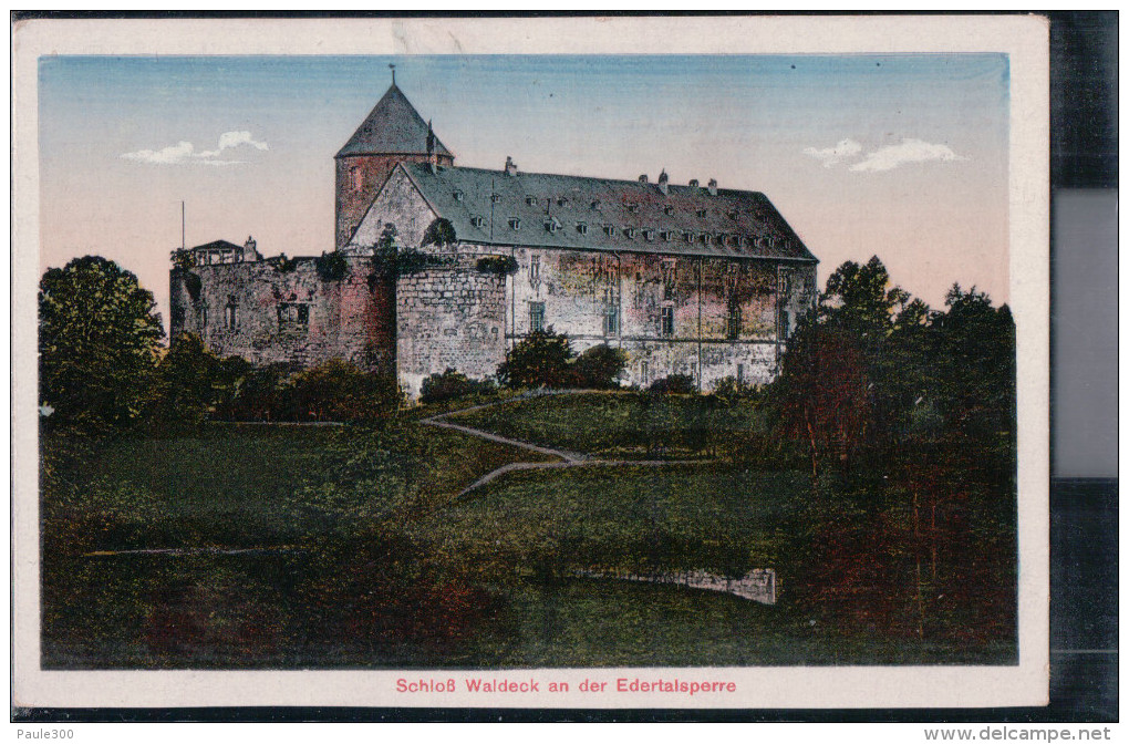 Waldeck - Schloss Waldeck An Der Edertalsperre - Waldeck