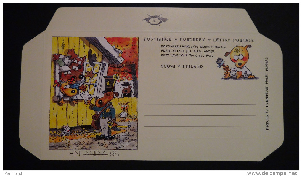 Finland - 1994 - Mi: F 9* - Postal Stationery - Look Scan - Entiers Postaux