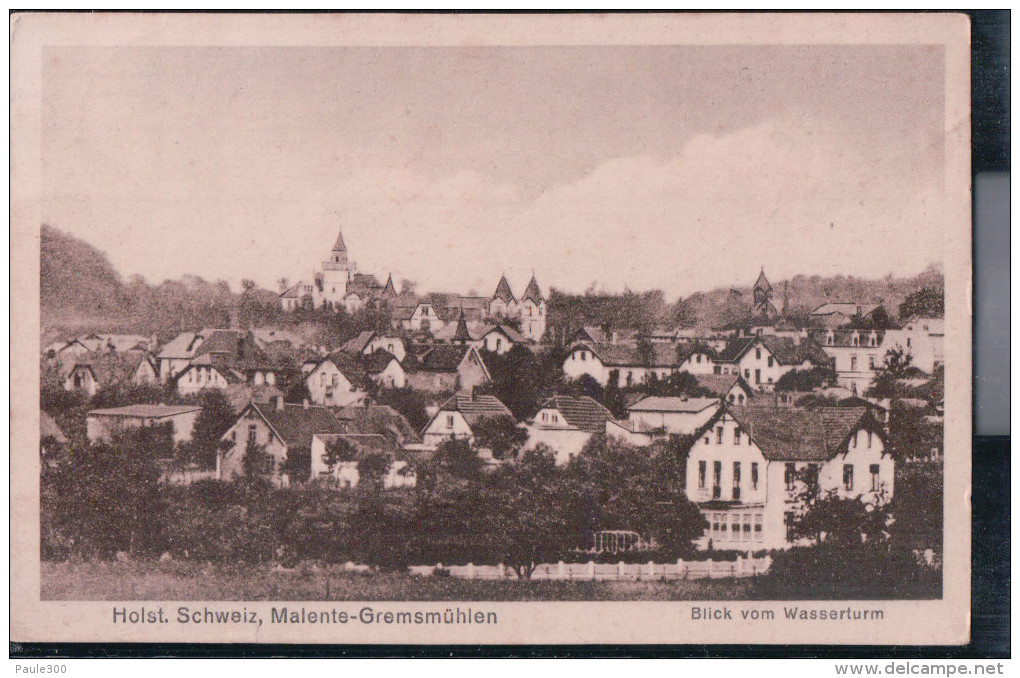 Malente-Gremsmühlen - Blick Vom Wasserturm - Malente-Gremsmuehlen