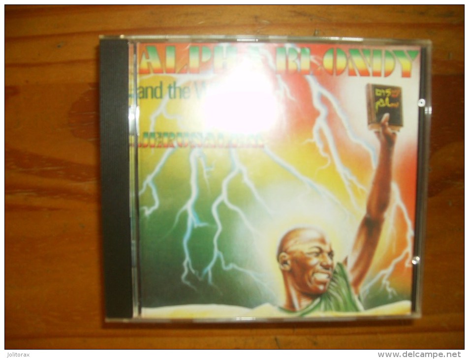 CD : Alpha Blondy And The Wailers - Jérusalem - Reggae