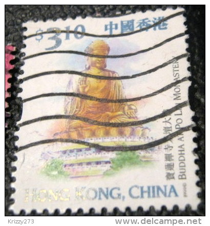 Hong Kong 1999 Buddha Monastery $3.10 - Used - Oblitérés