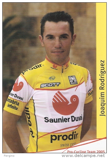 08/FG/16 - SPORT - CICLISMO - JOAQUIM RODRIGUEZ - SAUNIER DUVAL PRODIR - Cyclisme
