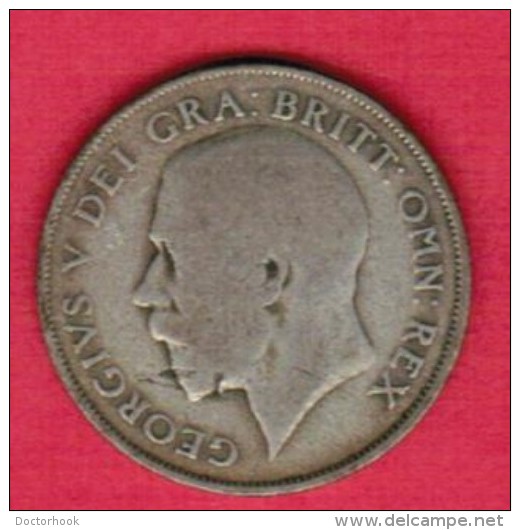 GREAT BRITAIN   1 SHILLING (SILVER) 1922 (KM # 816A) - I. 1 Shilling