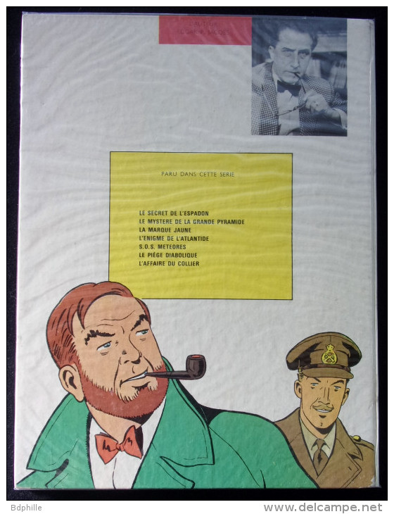 Blake Et Mortimer La Marque Jaune Lombard 1970 - Blake Et Mortimer