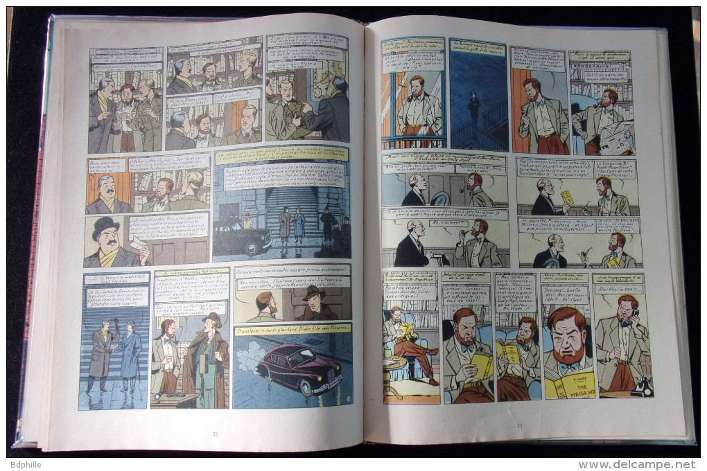 Blake Et Mortimer La Marque Jaune Lombard 1970 - Blake Et Mortimer