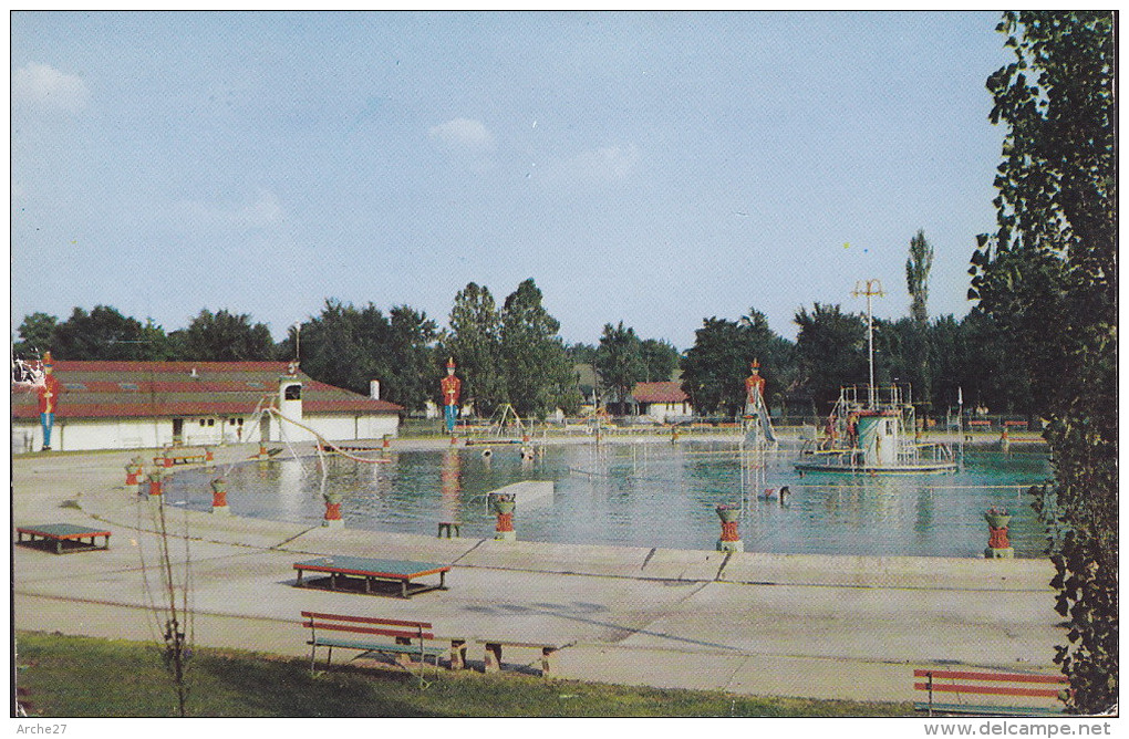 CPA - USA - Kokomo Round Swimming Pool - Indiana - Autres & Non Classés