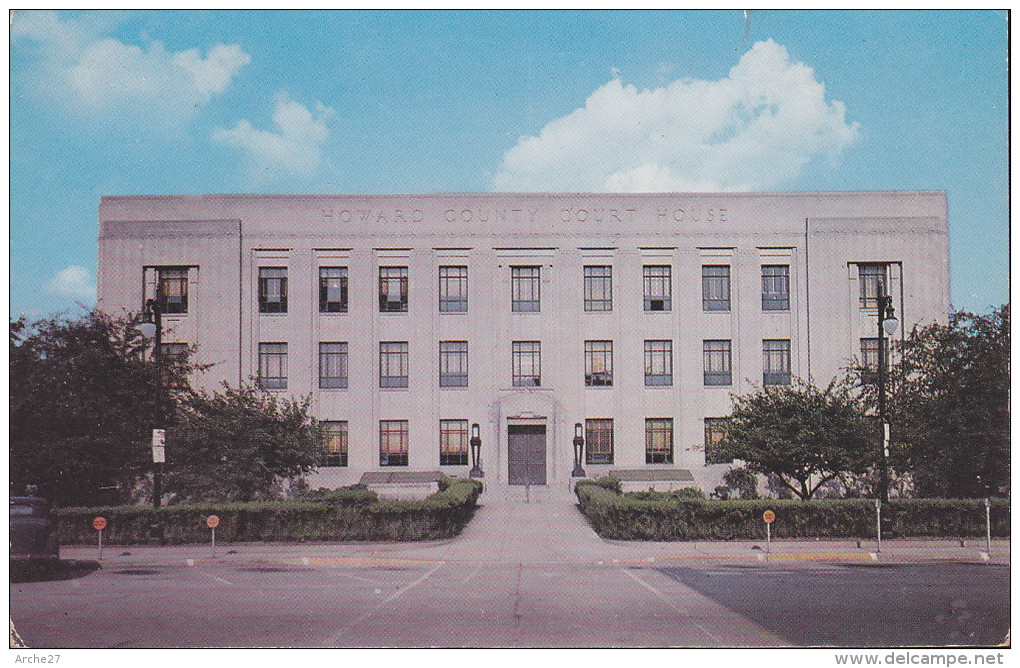 CPA - USA - Kokomo Howard County Court House - Indiana - Autres & Non Classés