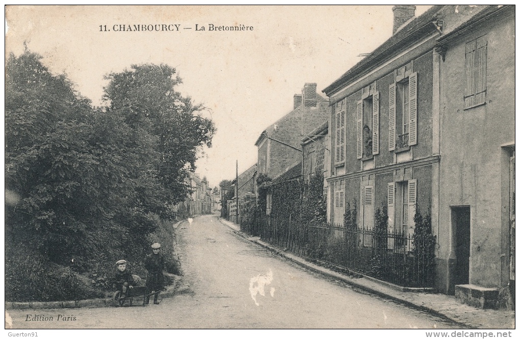 ( CPA 78 )  CHAMBOURCY  /  La Bretonnière - (petit Défaut) - Chambourcy