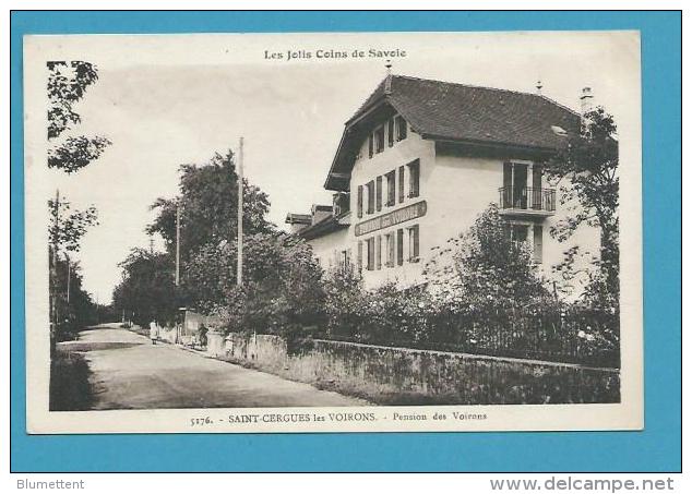 CPSM 5176 - Pension De Voirons SAINT-CERGUES LES VOIRONS 74 - Saint-Cergues