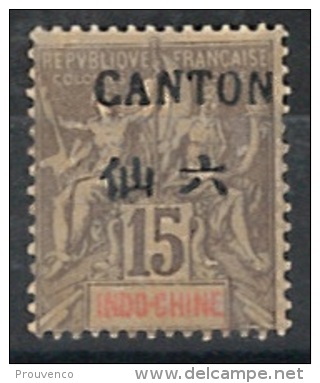 CANTON  YT 22  NEUF *   TB - Unused Stamps