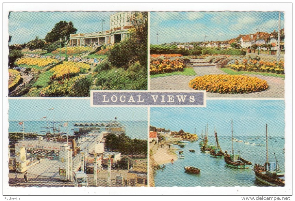 Angleterre- Southend, Westcliff ,Leigh- Local Views- Multivues- Scans Recto-verso - Southend, Westcliff & Leigh