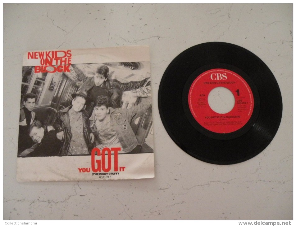 New Kids On The Block, You Got It . 1988 - Voir  Photos, Disque CBS - Dance, Techno & House