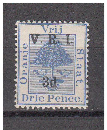 1900  SG   Nº  128 A    (  Inverted " 1 "  )  / * / - Oranje-Freistaat (1868-1909)