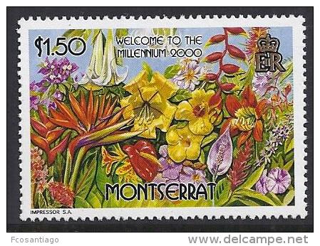 FLORES - MONTSERRAT 2000 - Yvert #1020 - MNH ** - Altri & Non Classificati