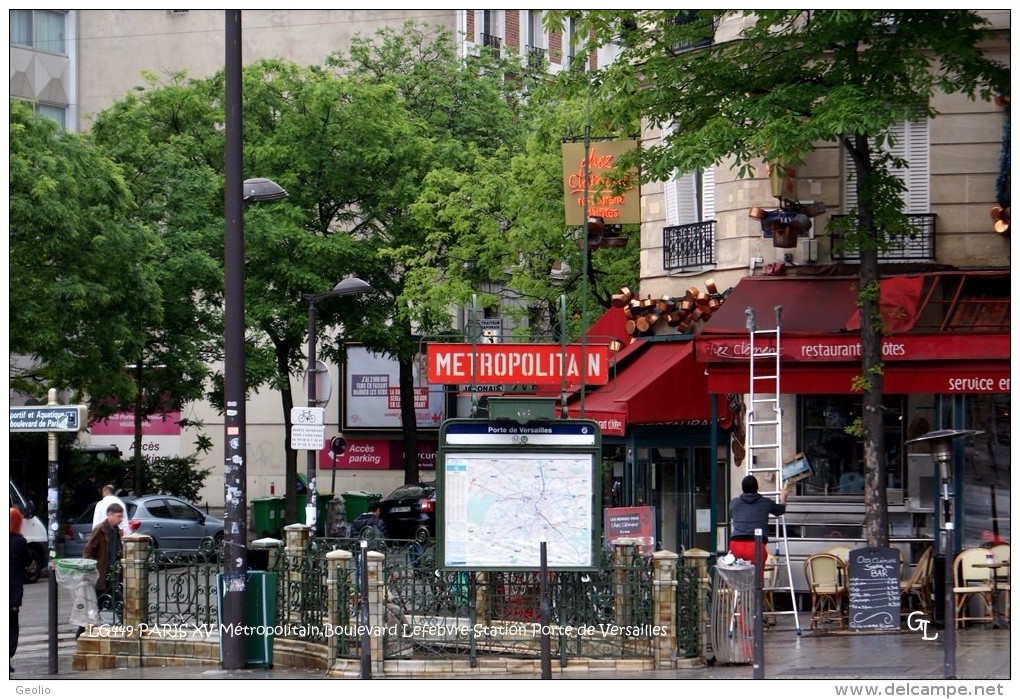 PARIS XV (75)-METRO-Station Porte De Versailles (EDITION à TIRAGE LIMITE) - Pariser Métro, Bahnhöfe