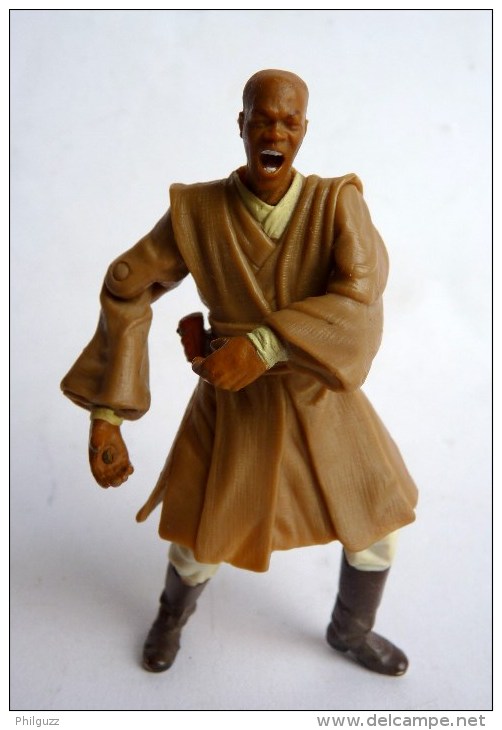 FIGURINE STAR WARS 2001 MACE WINDU Hasbro China - Episodio I