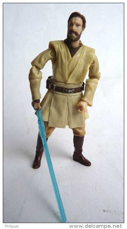 FIGURINE STAR WARS 2004 OBI WAN KENOBI 1 AVEC SABRE LASER Hasbro China (1) - Episode I